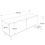 Hanah Home Coast - CO3-CO Soporte para TV Arena